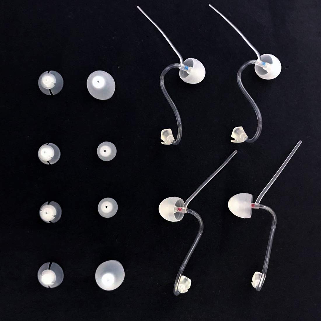 Buy Vivtone 3B Thin Sound Tubes and Domes, 4 Longer Tubes and 10 Ear