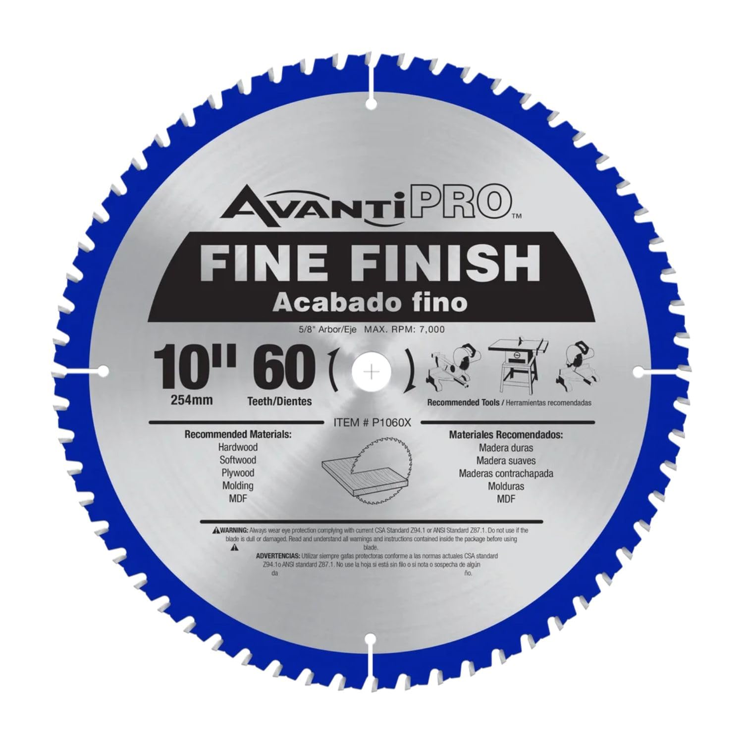 AvantiPro Saw Blades - 2 Pack, 10" -5