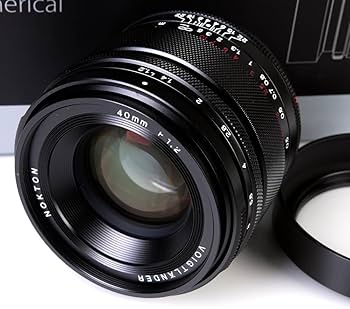 Amazon.com : Voigtlander RF 40mm F1.2 Nokton Aspherical Lens