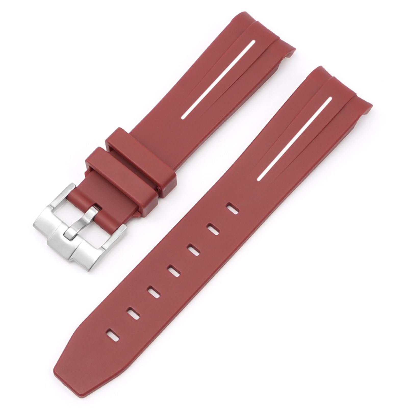 Bracelet en caoutchouc pour MoonSwatch : l'élégance agate sans espace - 8