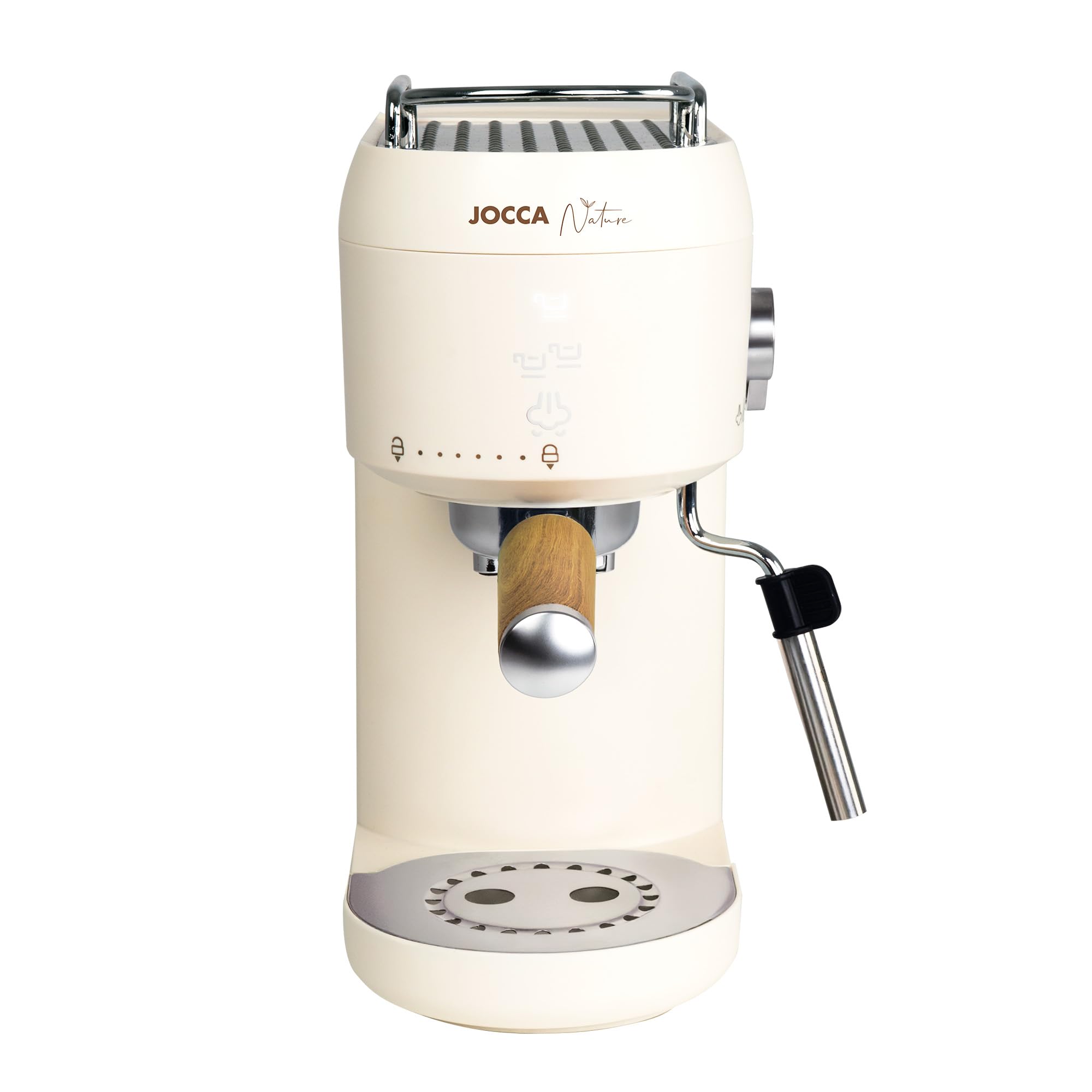 Jocca Espressomaschine 20 bar 1400 W Tank 1 l Dampfgarer Thermoblock