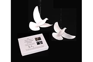 Home Alone 2 Doves Pair Authentic Replica Ornaments