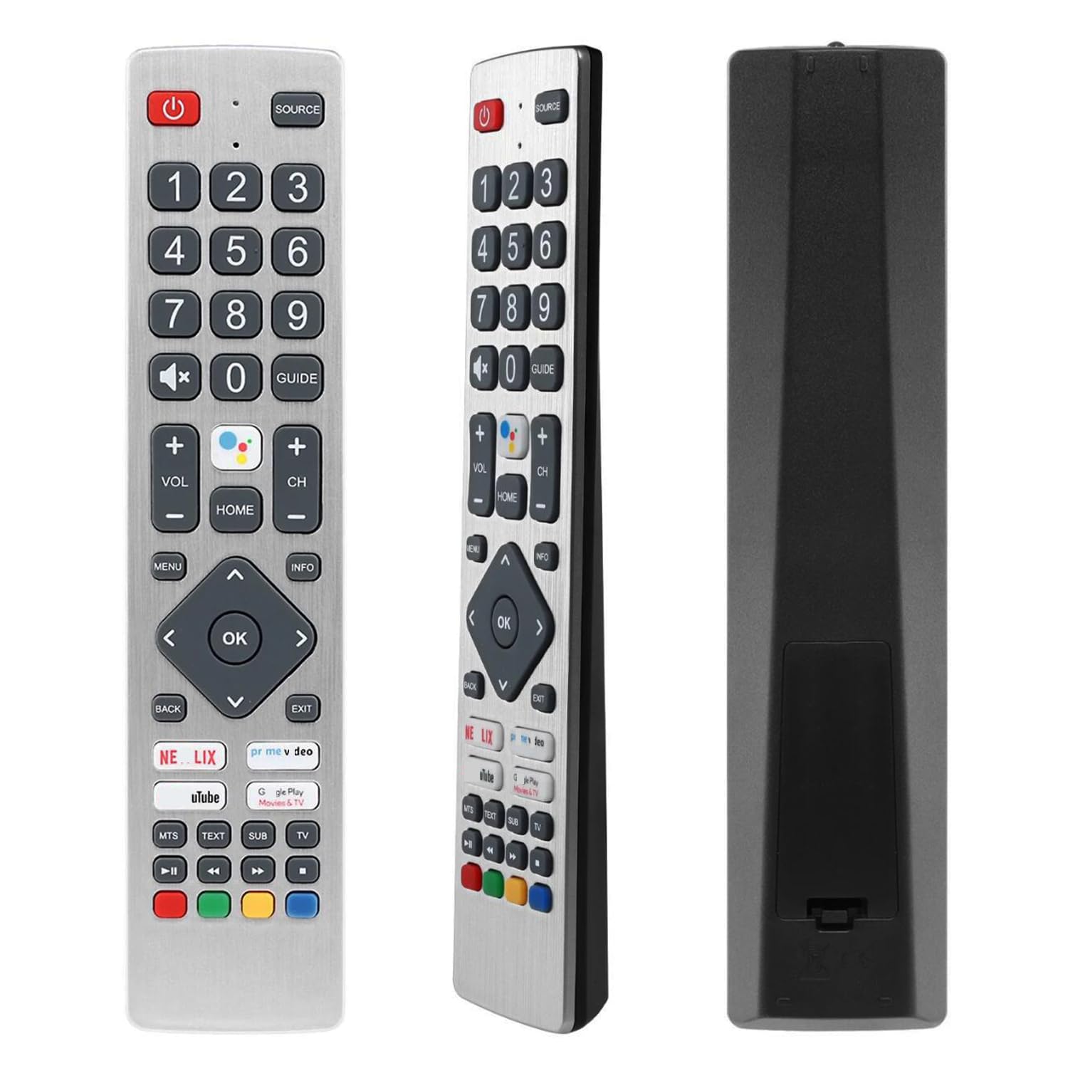 SHWRMC0133 - Telecomando IR di ricambio per Sharp Aquos TV 32BI6EA 40BI2EA 40BI5EA 40BL2EA 40BL3EA 40BL4EA 40BL5EA 40BN5EA 40BN6EA 43BI2EA 43BI5EA 43BL2EA 43BL3BL3EA 43BL5 EA 43BN5EA 43BN6EA
