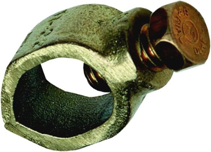 Sigma Electric, Copper Sigma Engineered Solutions ProConnex 49162 Ground Rod Clamp 1/2-Inch Conduit Fitting, 1-Pack, Size