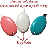 Vista 4 de Mini cuchillos utilitarios cortador de caja retráctil abrecartas (azulrosablanco) 6