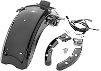 Vista 7 de TCMT Alforjas duras + guardabarros trasero LED para Harley Touring Road King Electra Glide Street Glide Road Glide Ultra Classic 2009-2013