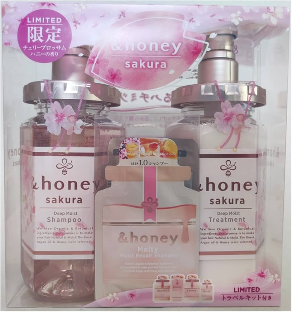 Amazon | &honey(アンドハニー) サクラ ディープモイスト 限定 Amazon | &honey(アンドハニー) サクラ ディープモイスト 限定