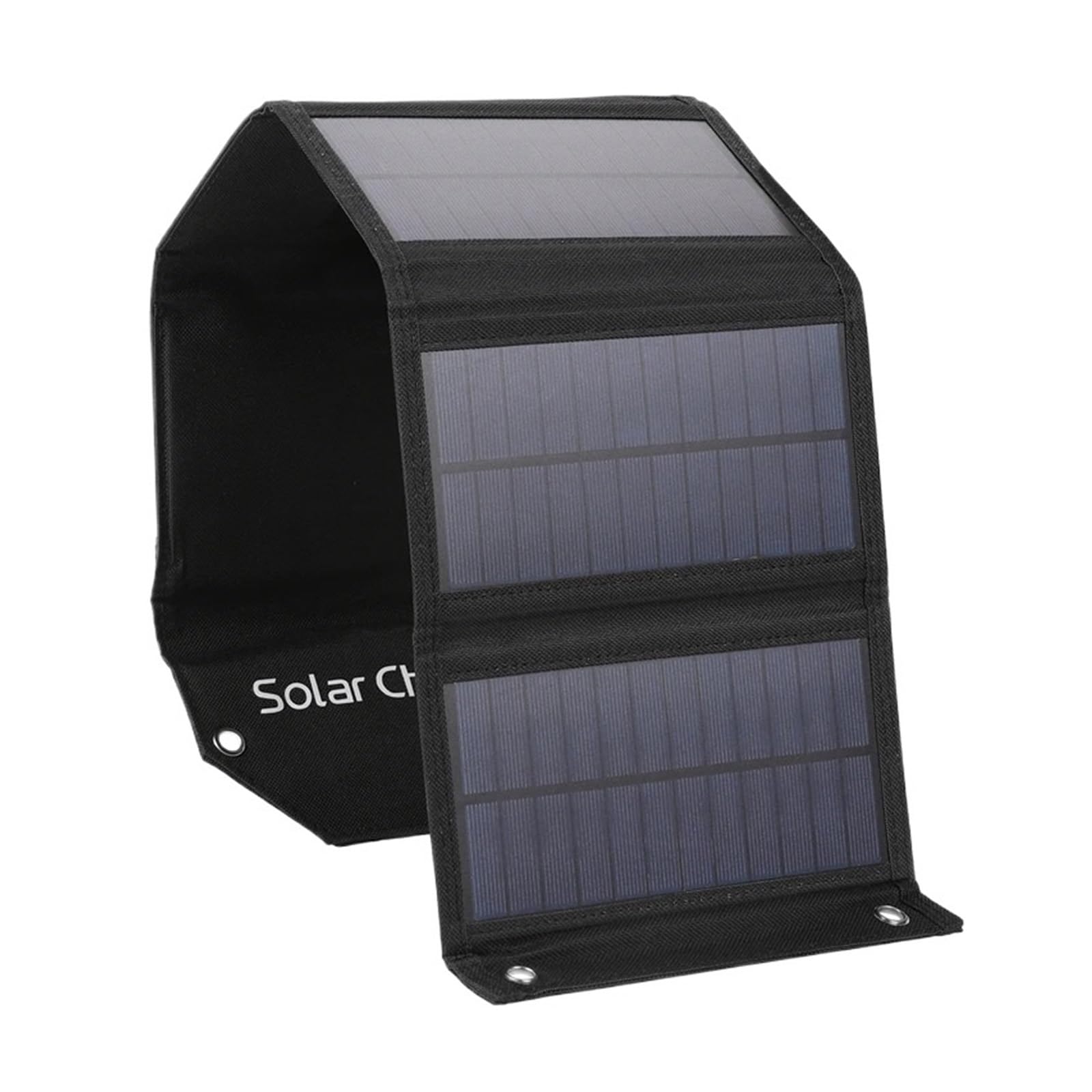 100W/80W/60W Pannello solare pieghevole 5V USB Caricatore solare pieghevole for borsa for cellulare Piastra solare for campeggio esterno Accumulatori e caricabatterie di riserva(80W Black)