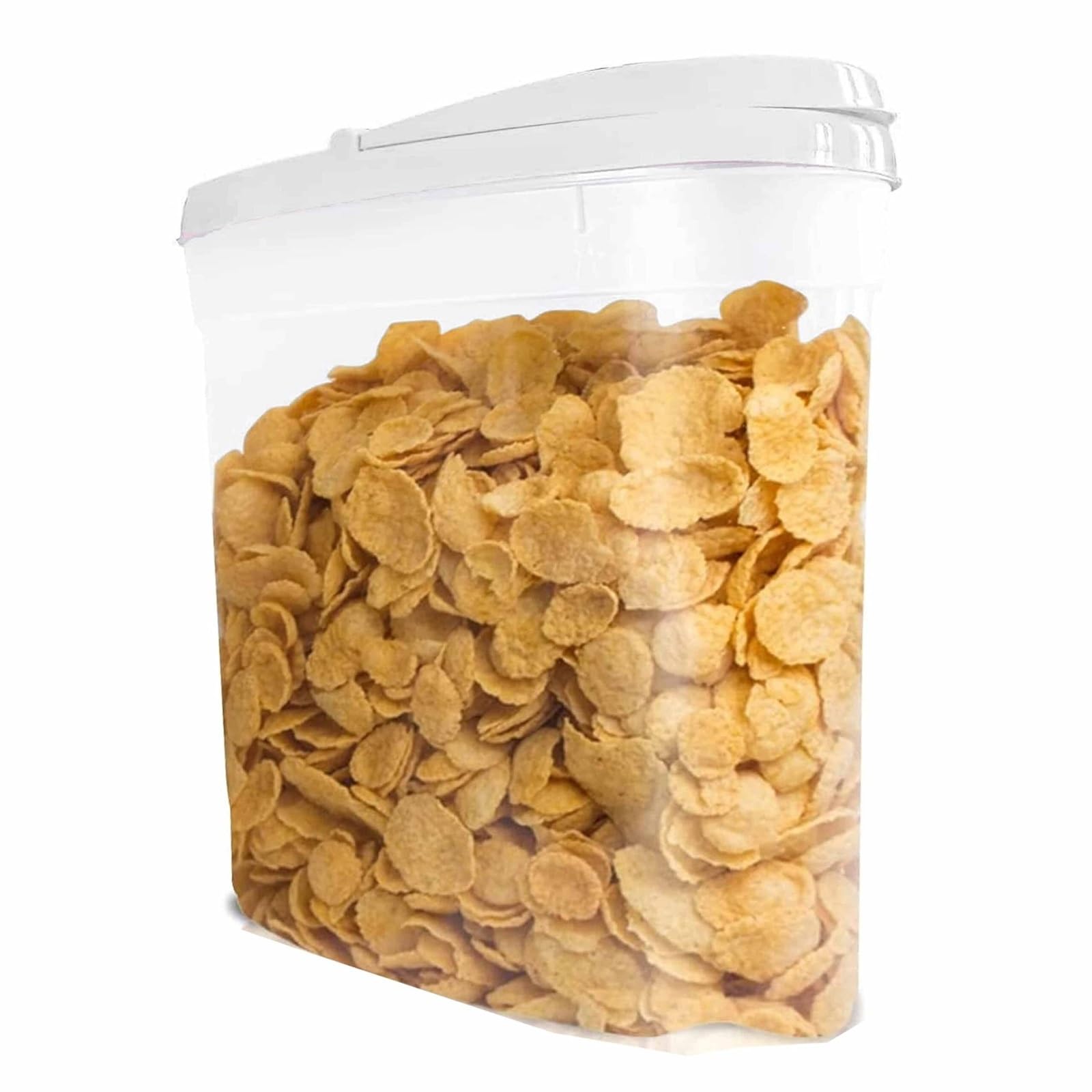 Müslispender 5L Trockenfutter Aufbewahrungseimer Getreidespender Müslispender Reisbehälter Tiernahrung Aufbewahrungsbehälter Cereal Dispenser