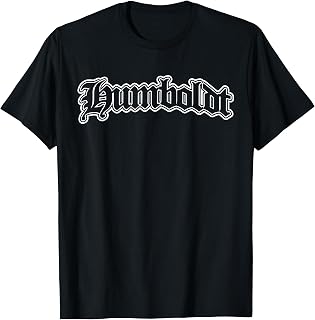 Humboldt County California CA Souvenir T-Shirt