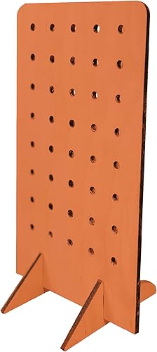 Miniatura 10 de Soporte de exhibición de tablero perforado para joyas, ferias de manualidades, ventas, eventos de proveedores, herramientas, accesorios para tablero