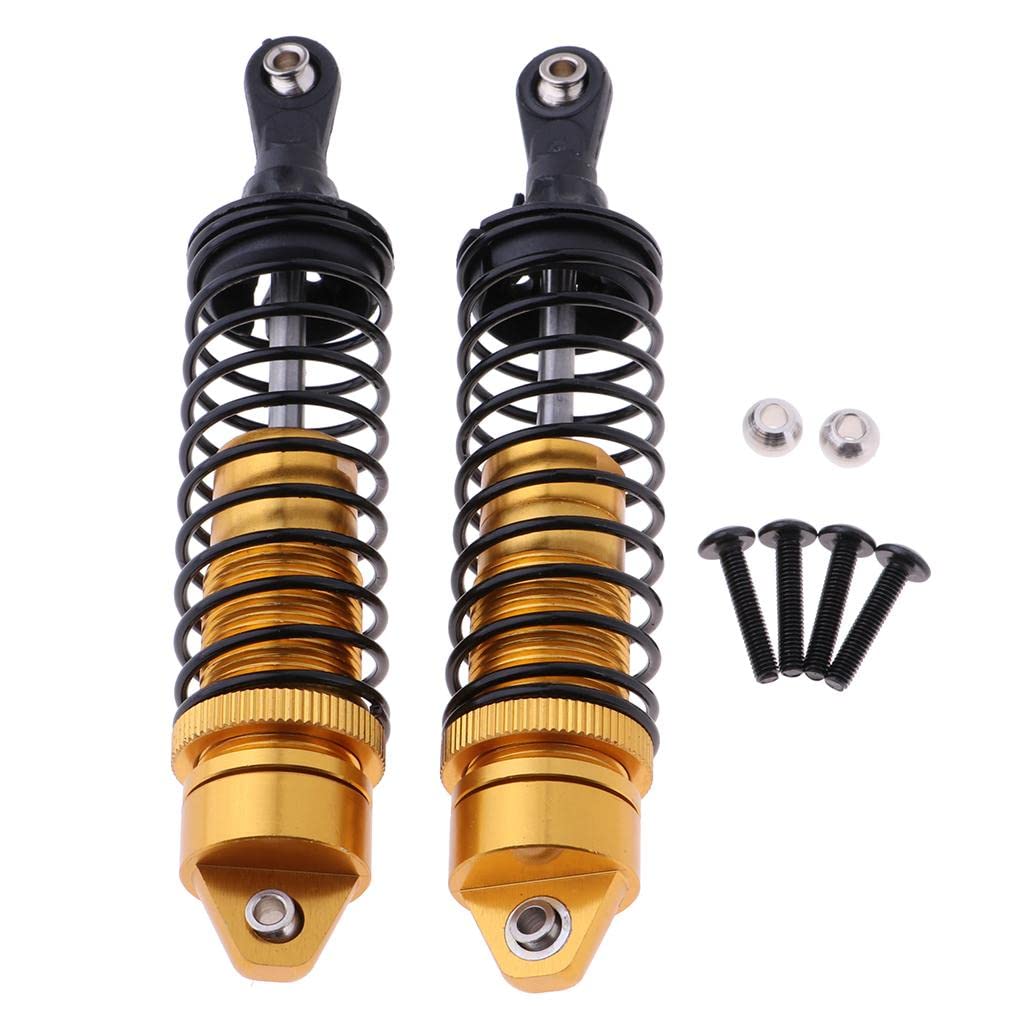 ATORSE Aluminum Rear Shock Absorber for 1/10 Traxxas Slash 4Wd Rc Car Yellow-image-14