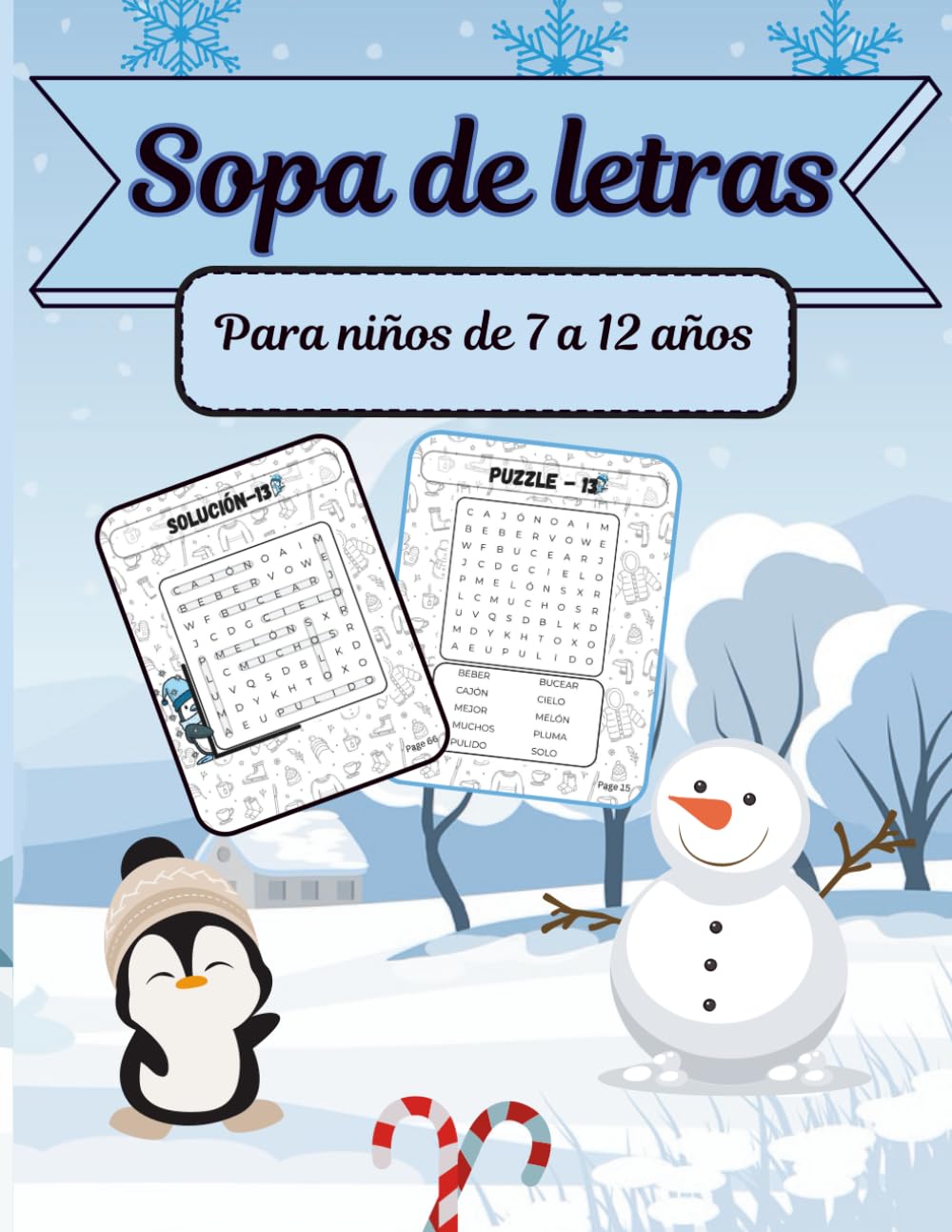 Sopa de Letras para Niños: Libro de actividades educativas para aprender vocabulario y divertirse jugando / spanish activity book
