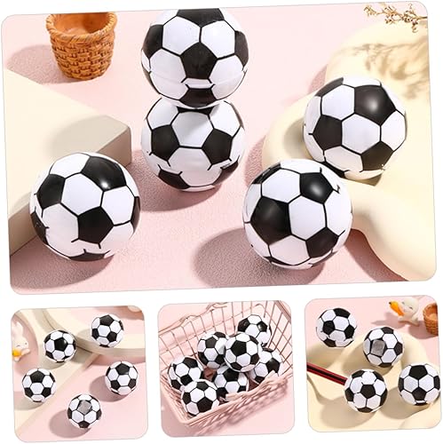 Miniatura 6 de Mini balón de fútbol, 20 unidades, sacapuntas de mano, mini balón de fútbol, sacapuntas de mano, sacapuntas, sacapuntas de lápices, suministros de