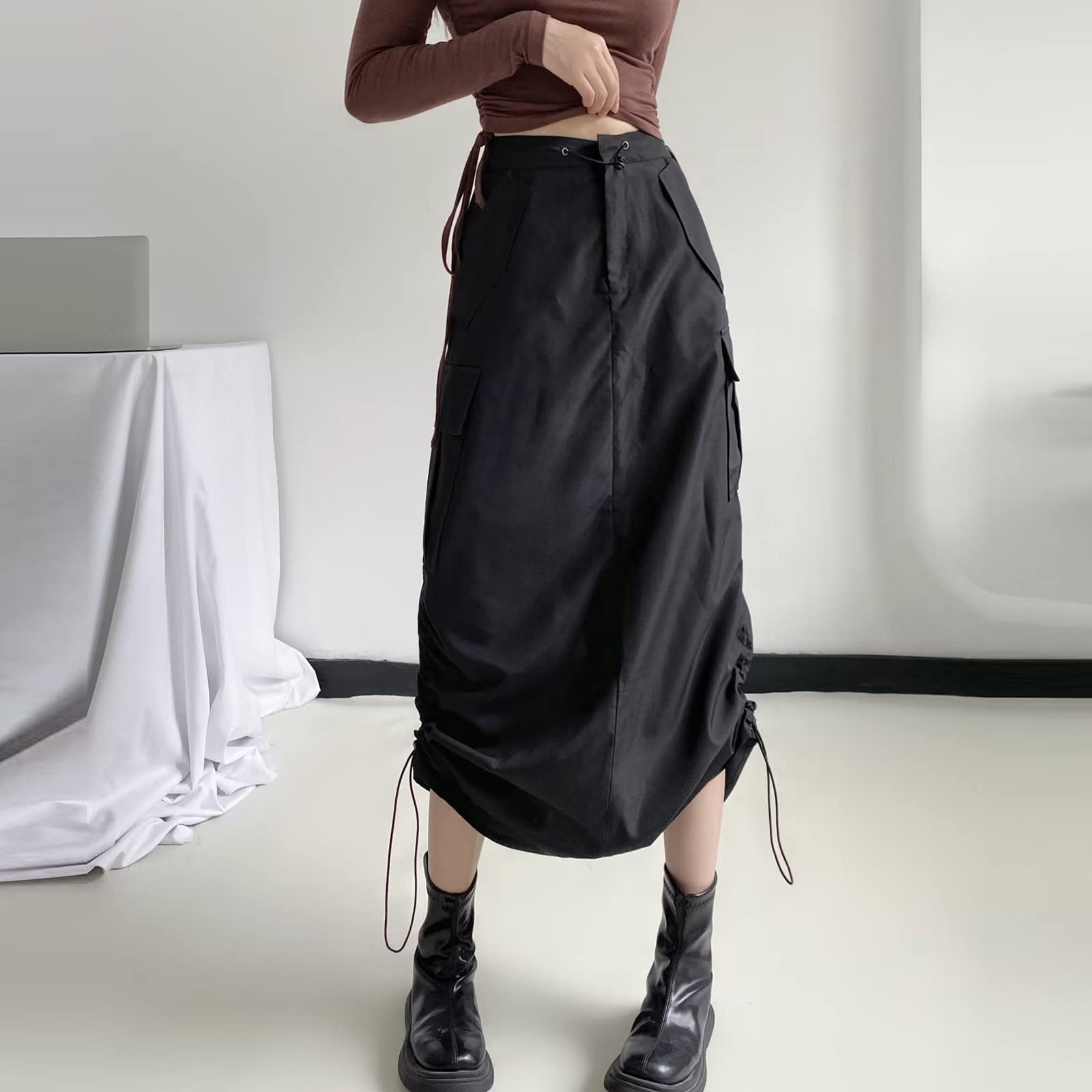 Cocila Tutu Danse Classique Fille pour Femmes avec Cordon de Serrage Plissé et SéChage Rapide Jupes Femmes Jupes Tulle en Violette Vert Jaune Blanche Halloween Jupon Robe De Mariée A Paillette