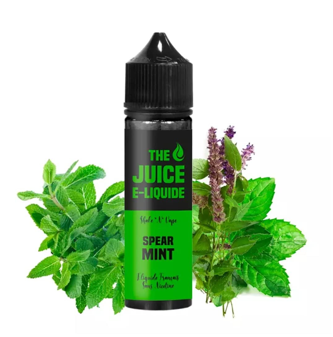 E-LIQUIDE 50ML GOUT SPEAR MINT - MENTHE VERTE - THE JUICE - E-CIGARETTE -  SANS TABAC