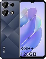 Vista 1 de Teléfono celular desbloqueado A10, teléfonos inteligentes Android 13, 6.6" HD+, 4500mAh 10W rápido, octa-core 12GB+128GB/256GB extensión, 13MP+8MP