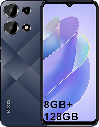 Teléfono celular desbloqueado A10, teléfonos inteligentes Android 13, 6.6" HD+, 4500mAh 10W rápido, octa-core 12GB+128GB256GB extensión, 13MP+8MP,