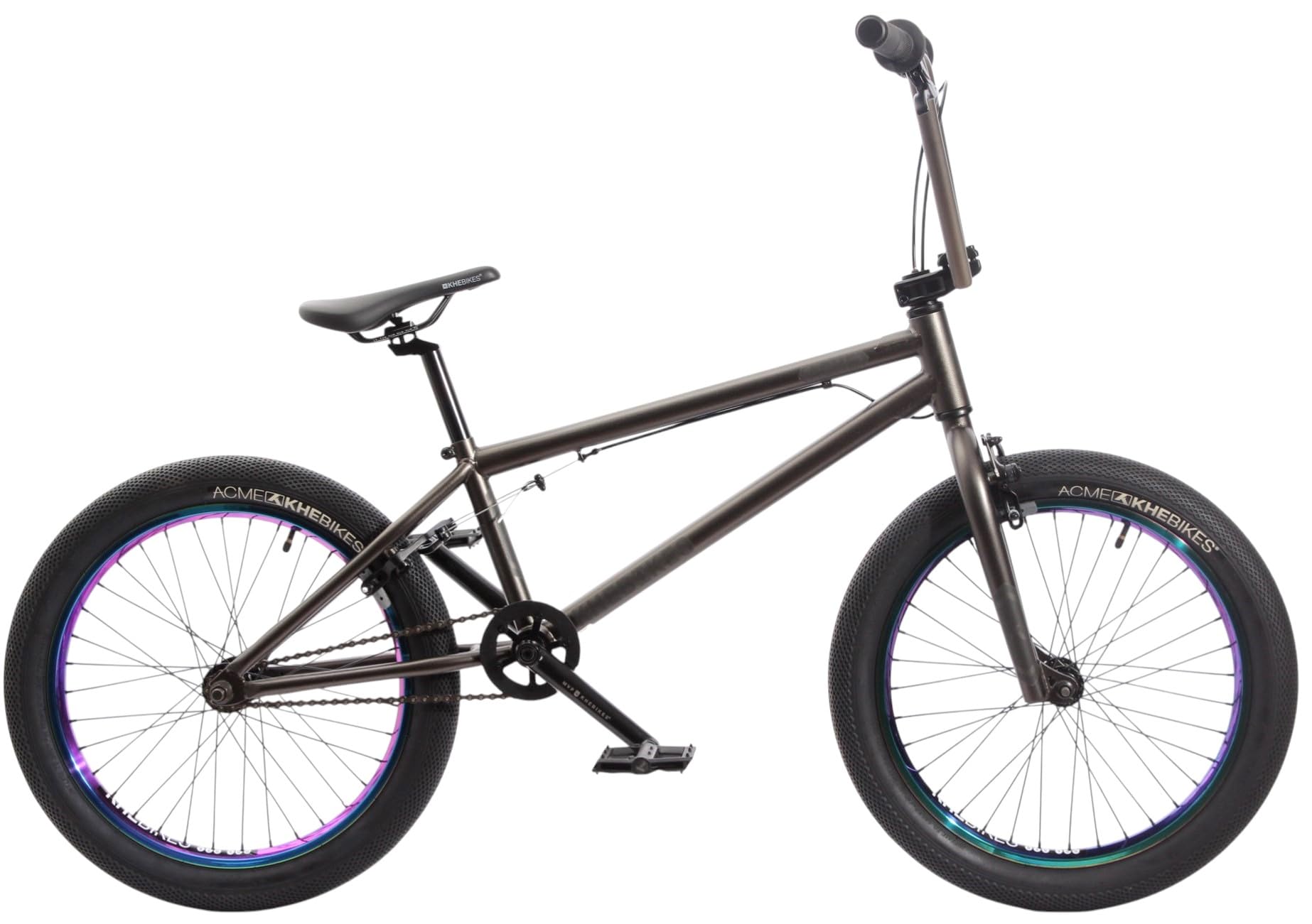 KHE Acme 20 pollici BMX - 11,1 kg - 21,25 pollici TT - 3 pezzi CrMo manovella - rotore - pneumatici da 2,40 pollici - Big Rider fino a 2,05 m - 2025