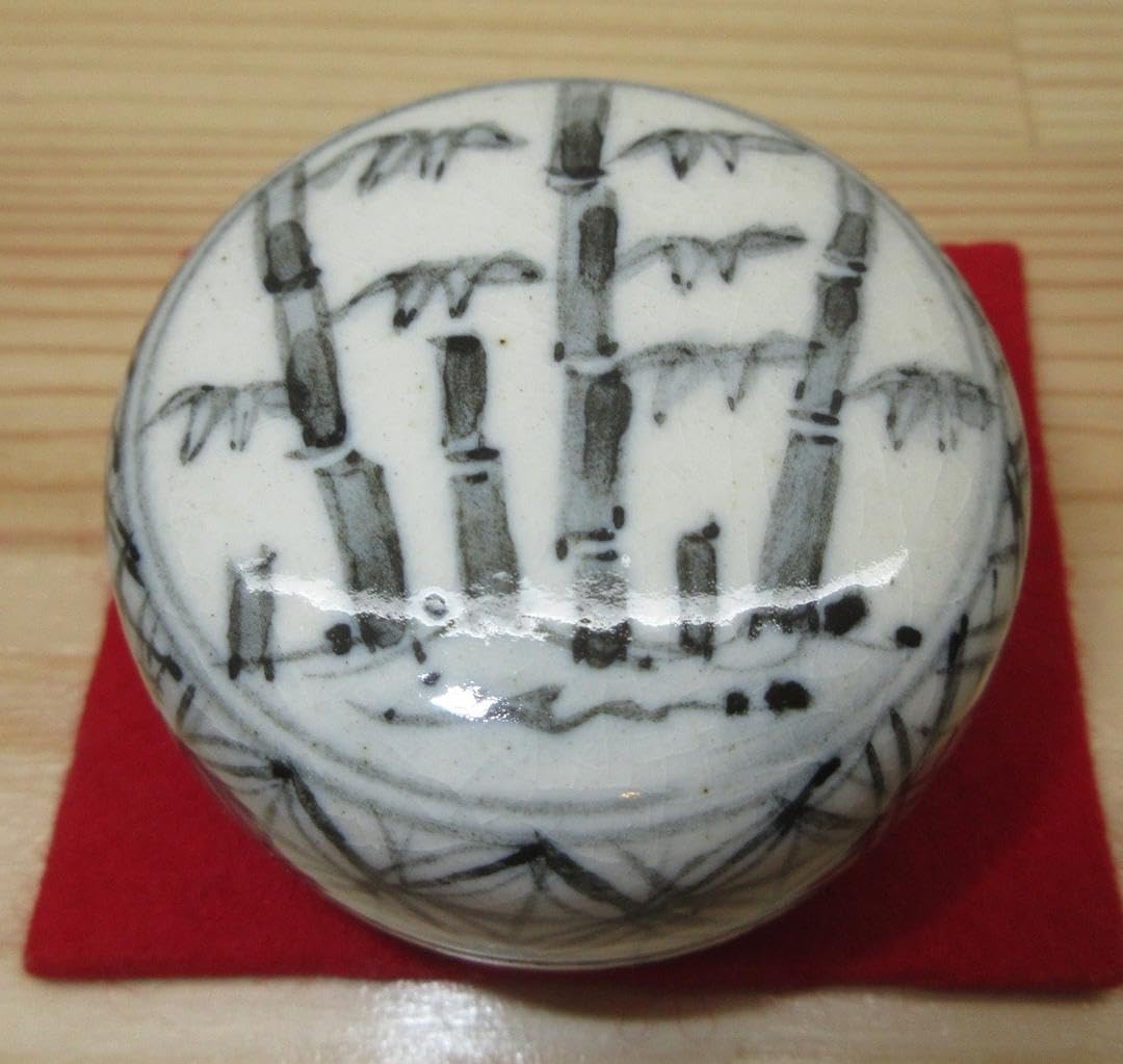送料込【逢絢亭・新品】茶道具 香合 赤津焼 安南写 竹香合 丸形 幸次作 共箱 Amazon.co.jp: 込逢絢亭茶道具 香合 赤津焼 安南写 竹香合 丸形