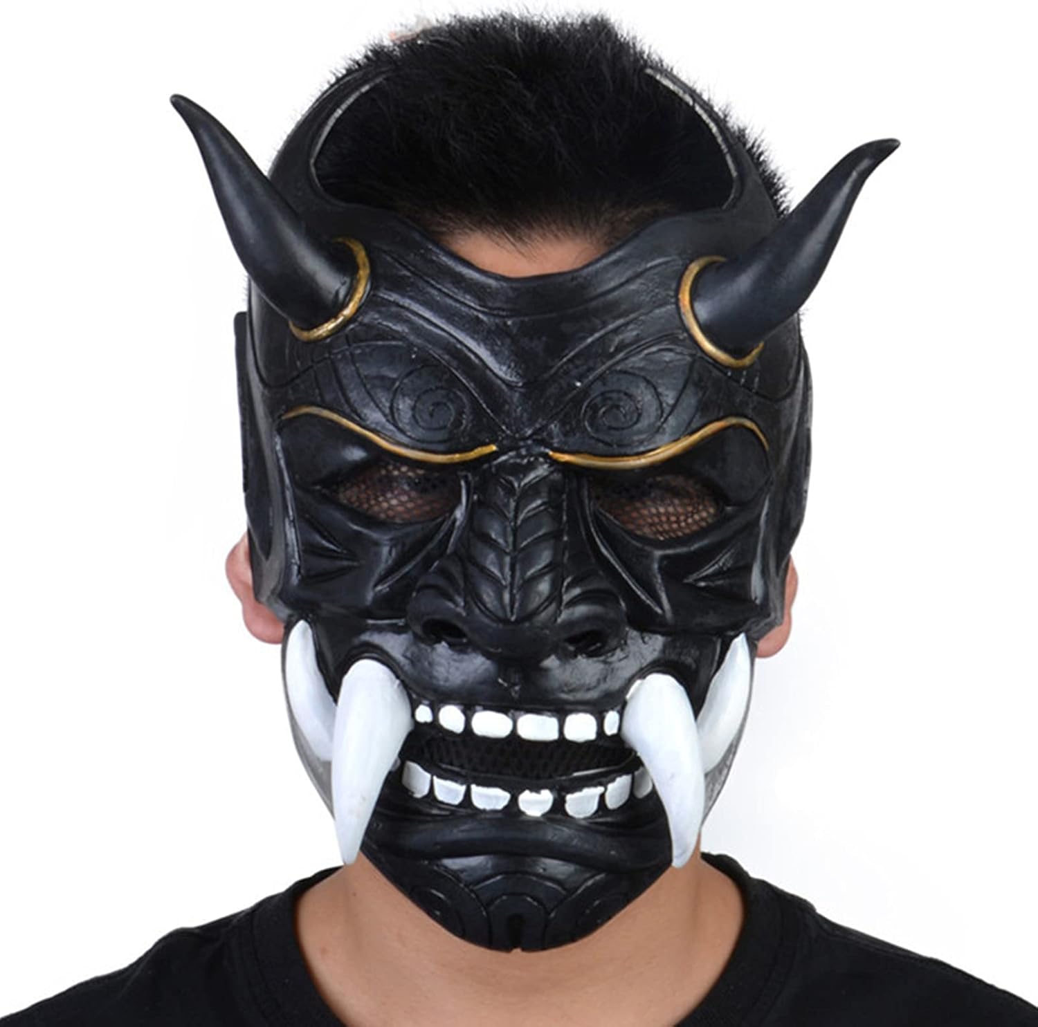 ラテックス 日本のプラジナ モンスター コスプレ マスク ハロウィン コスチューム 死神 ゴーストマスク