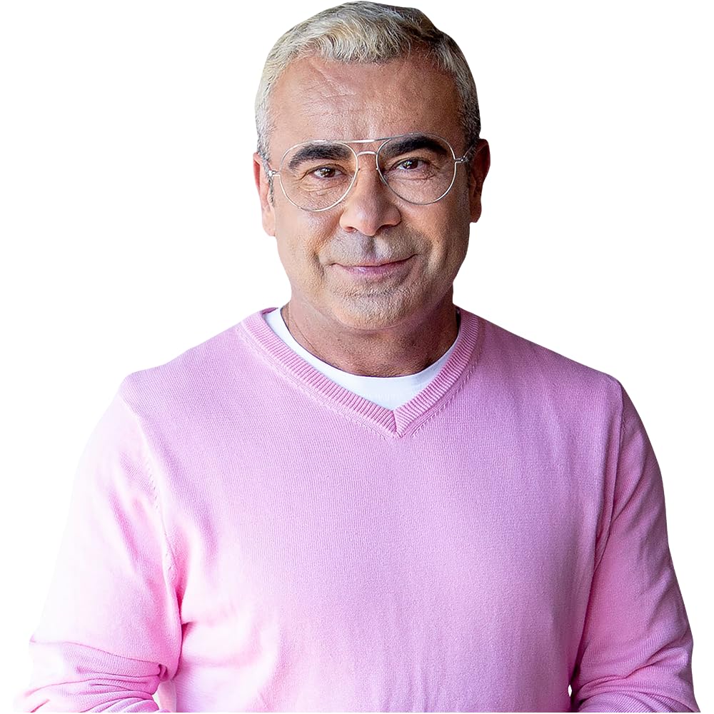 Jorge Javier Vazquez (Pink Shirt) Medio Cuerpo Buddy Cutout