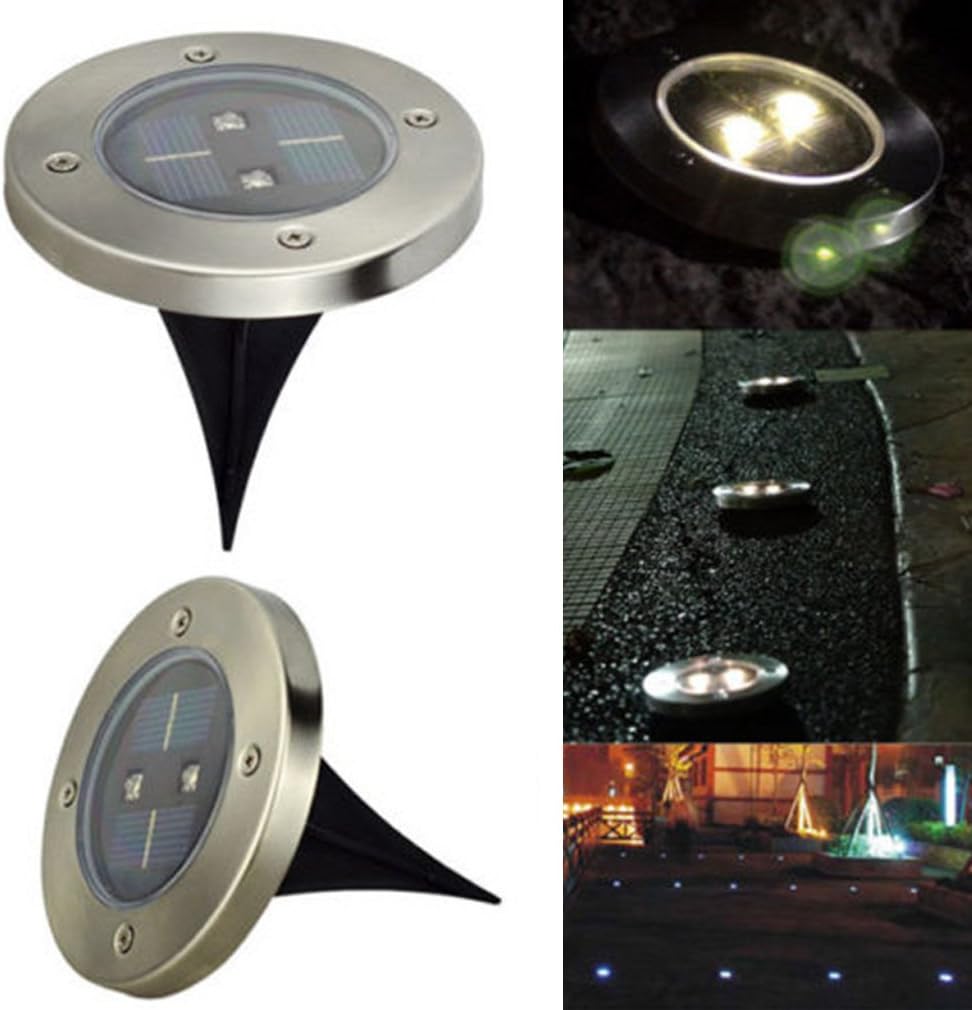 Solar Powered Light - BANGWEIER LED Buried Light Lamp Outdoor Path Way Decking Landscape in Ground Decorations