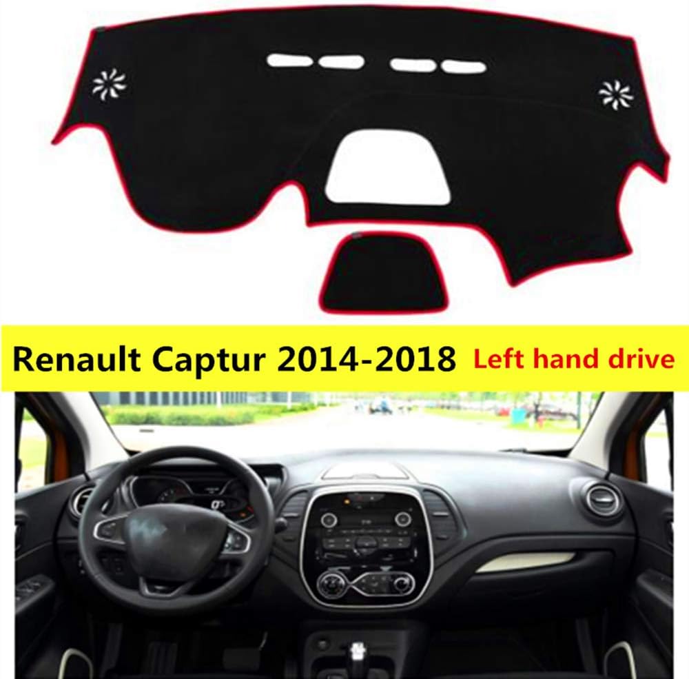 car Dashboard Cover,for Renault Captur 2014 2018 Auto Dashboard mat