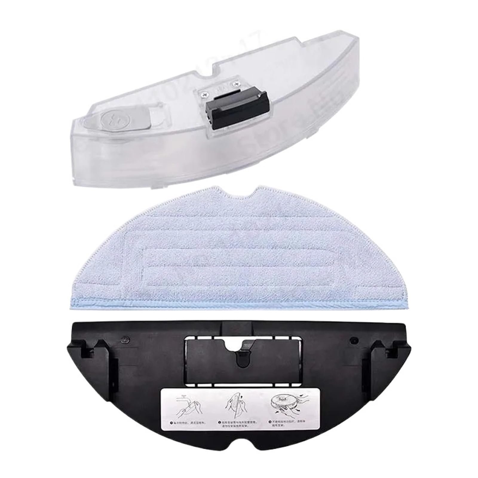 WEIGEXIEO Sweeping Mop Mounting Bracket ，Compatible For Roborock， S7 S70 S75 T7S Robot Vacuum Cleaner Spare Parts Water Tank Tray, Tank body