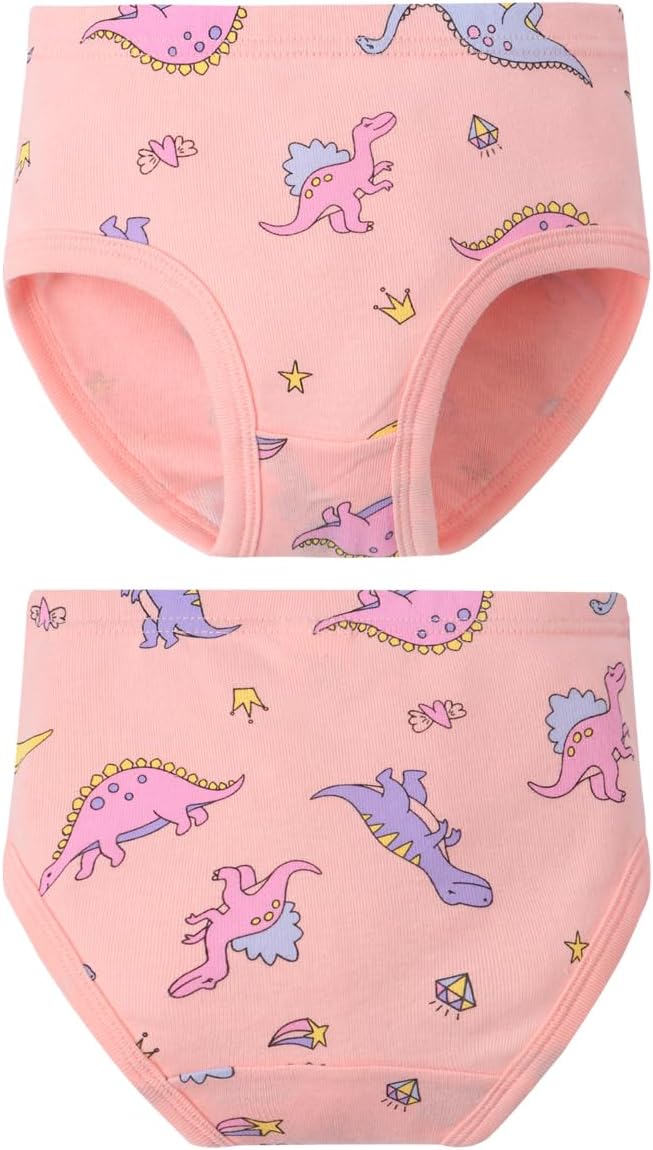 benetia Girls' Soft Cotton Underwear Little Kids ' Assorted Panties (Pack of 6) - Image 5