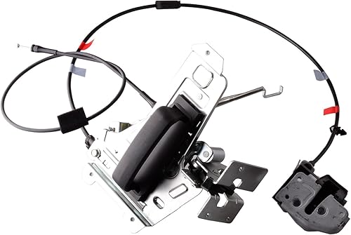 Miniatura 6 de Ensamblaje de pestillo de puerta corredera compatible para Ford E150 E250 E350 1992-2019 Econoline Van Derecho Pasajero Cerradura de puerta