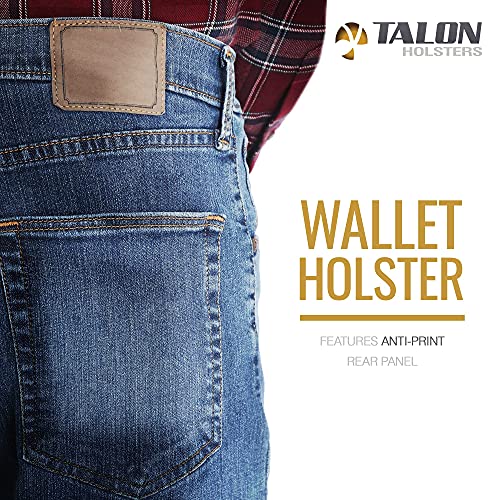 Talon Holster Compatible With Kahr Cw380 And P380 Wallet Right Hand Black Crimson Trace Laser #TOP1