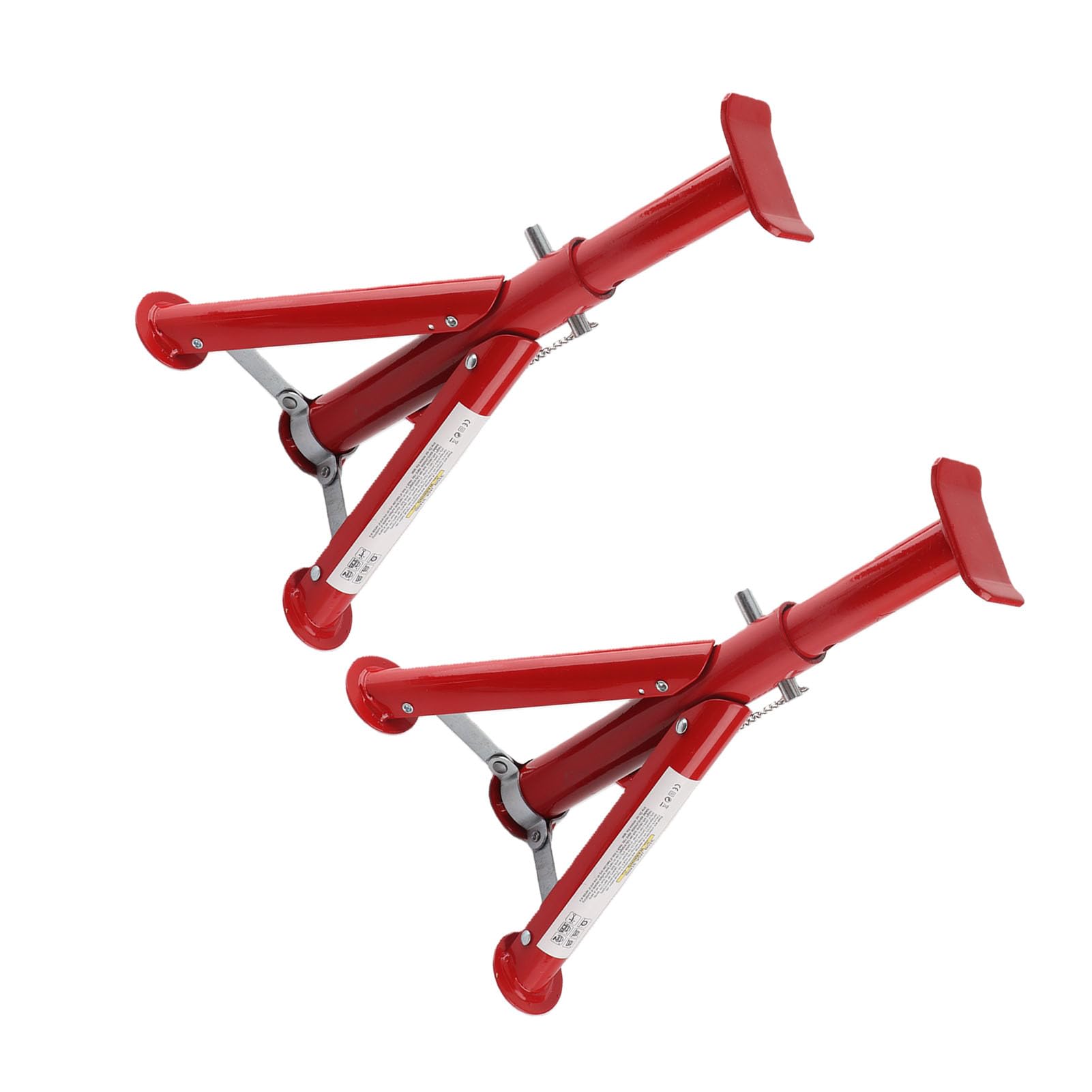 Tissting Cavalletto Porta Auto Regolabile 3 Ton 11.42-16.06in (29-41cm) - Cavalletto Pieghevole per Manutenzione Auto, SUV, ATV, UTV, Ideale per Officina Domestica e Meccanici