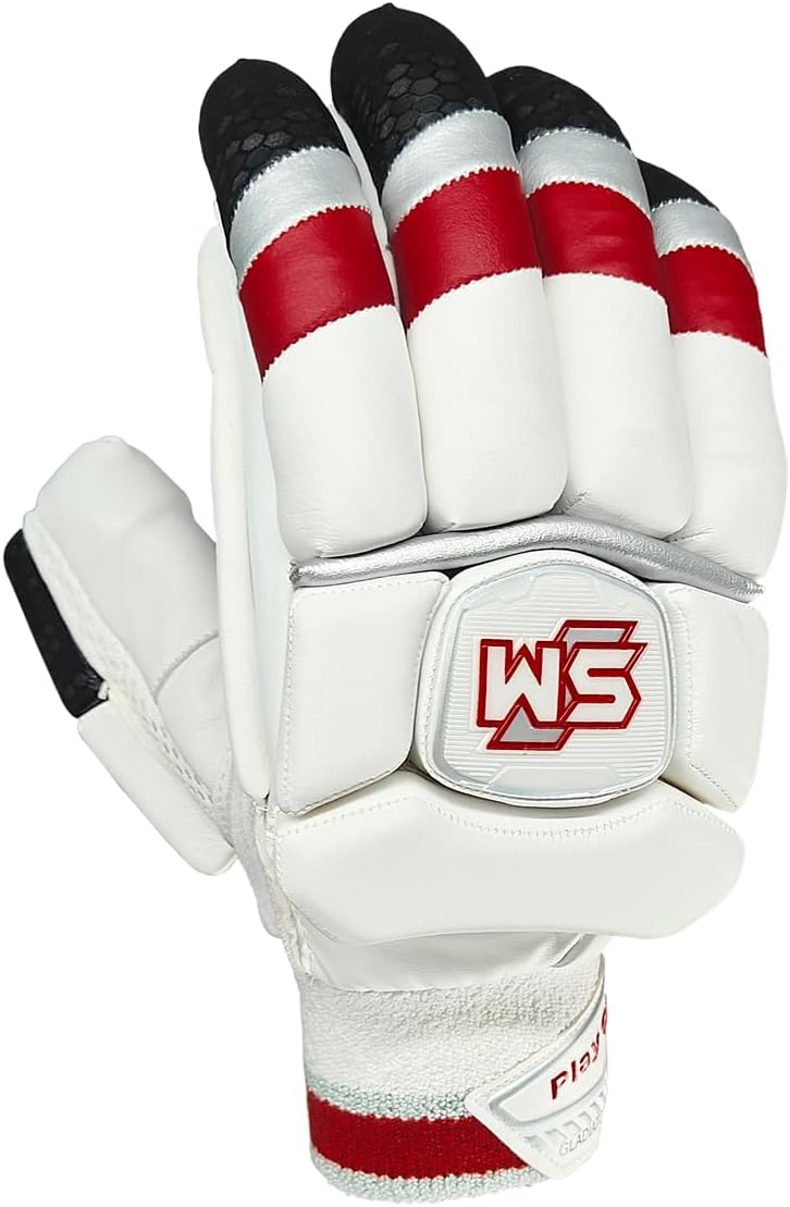 YOOGI SM Gladiator Cricket Batting Gloves - Lightweight, Breathable, Right Hand, Adult Size