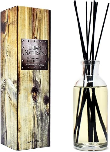 Vista 26 de Urban Naturals Lemongrass Verbena - Juego de difusor con varillas aromáticas Colección de aromaterapia (Refresh + Renew) Mind & Body Ambientador
