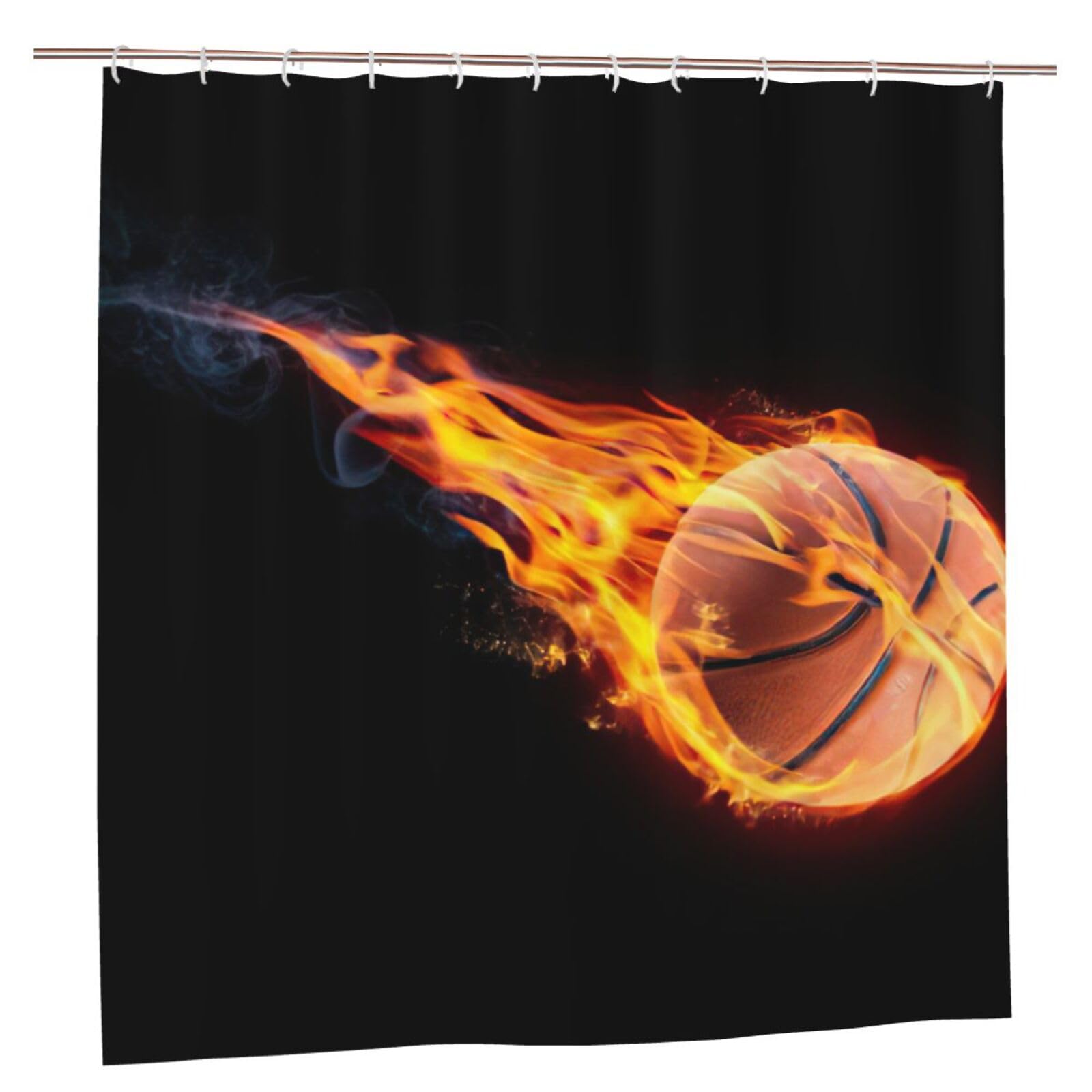 Rideau de douche de qualité supérieure basketball 183 cm