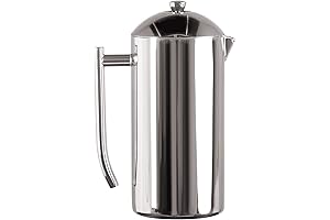 Frieling Double-Walled Stainless-Steel French Press Coffee Maker