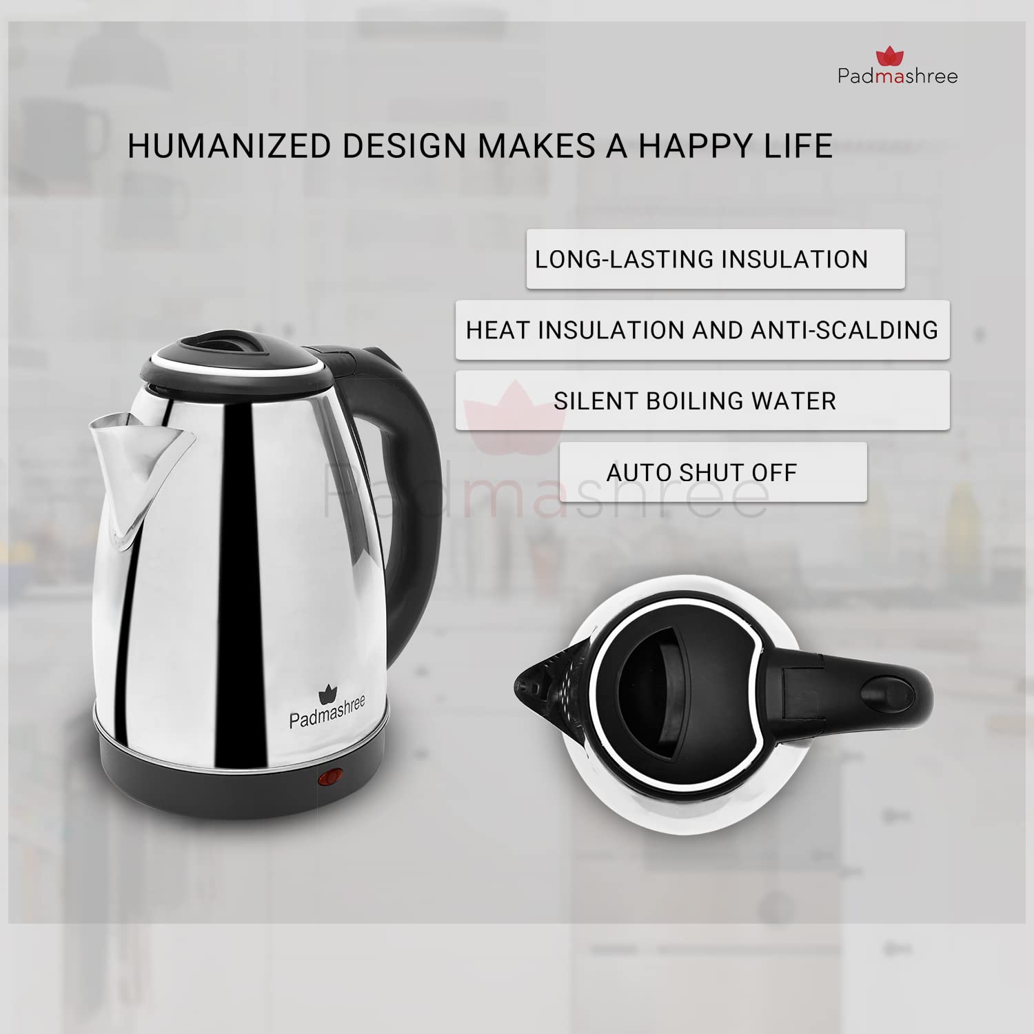 Padmashree Electric Tea Kettle Water Boiler And Heater