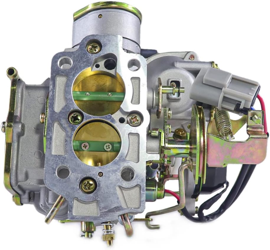 Car Carburetor for Nissan 720 Pickup 2.4L Z24 Engine, for 1983-1986 Pathfinder and 1994-2004 Pickup - Automatic Choke, Replace OE:16010-21G61, 1601021G61
