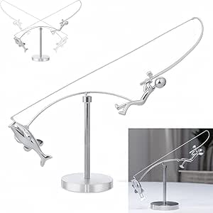 This balancing sculpture is a fun toy for anyone to play with at their home or office when they can't be on the water!😎👉  | Boptional
