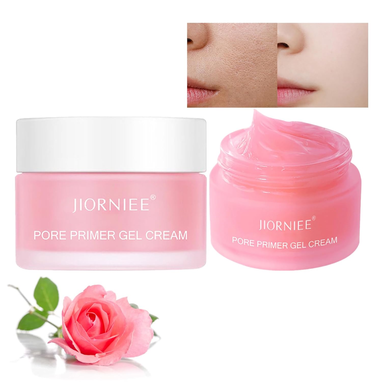 Generic Jiorniee Pore Primer Gel Cream, Hydrating Primer for Face Before Makeup
