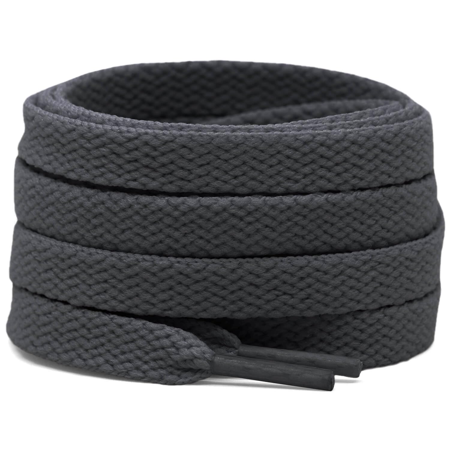 DELELE2 Pair Super Quality 24 Colors Flat Shoe laces 5/16" Wide Shoelaces for Athletic Running Sneakers Shoes Boot Strings