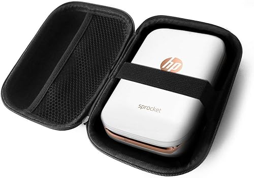 (TM Travel Zipper Carry EVA Hard Case para HP Sprocket Portable Photo Printer