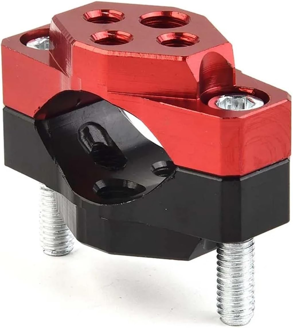 Fog Light Bracket Bracket Holder Mount Bracket Fork Clamp 32mm Motorcycle Red Aluminum Alloy Durable Handlebar
