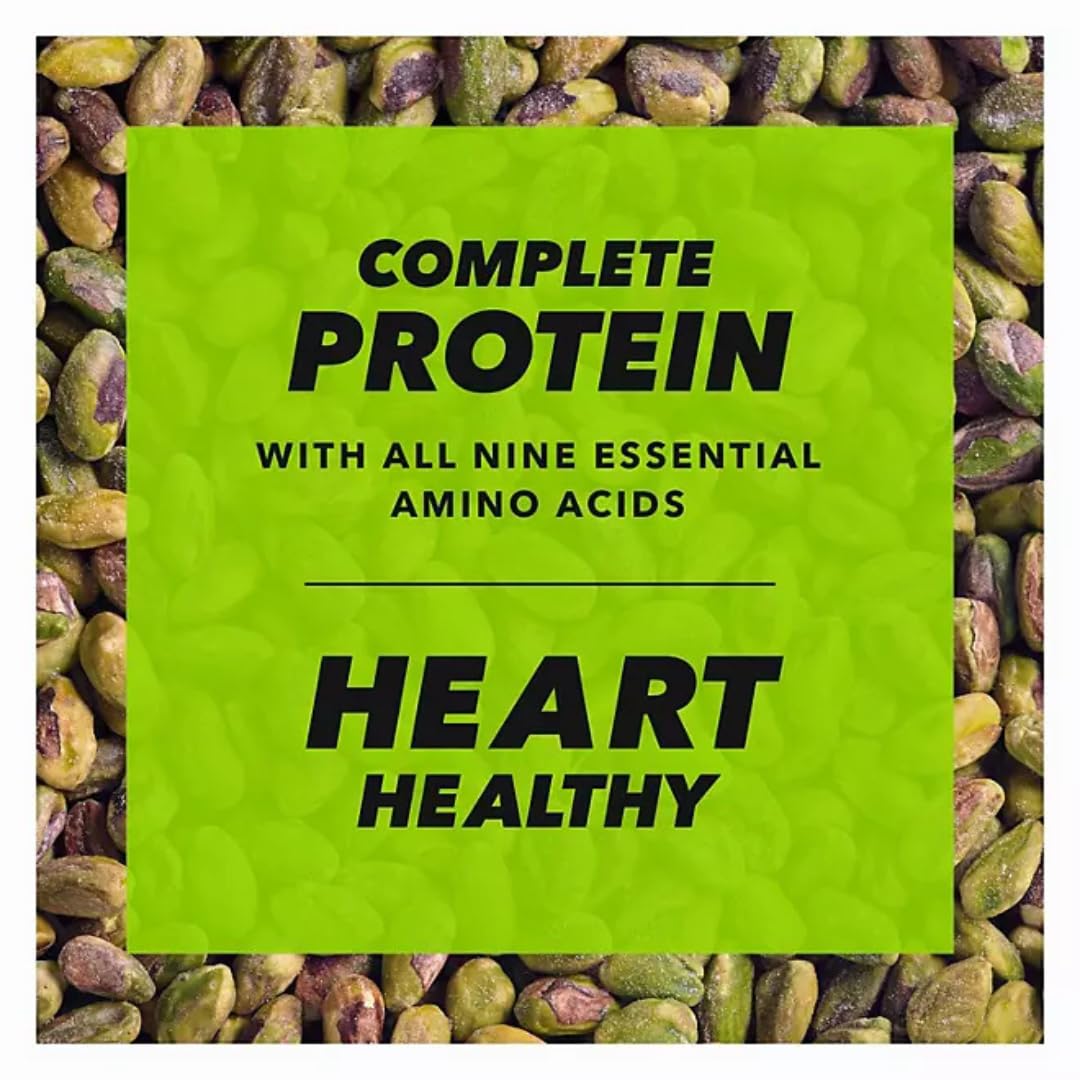 2 Pack Shelled Roasted Salted Pistachios 24 oz. bag of roasted Dry-roasted without shells good source of protein to your culinary creations