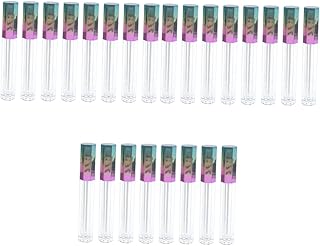 Beaupretty 30 Unidades De Tubo Vazio De Recipientes De Viagem De Brilho Labial Para Líquidos Recipientes De Plástico Recipientes De Maquiagem Frascos Recarregáveis De Brilho Labial Com