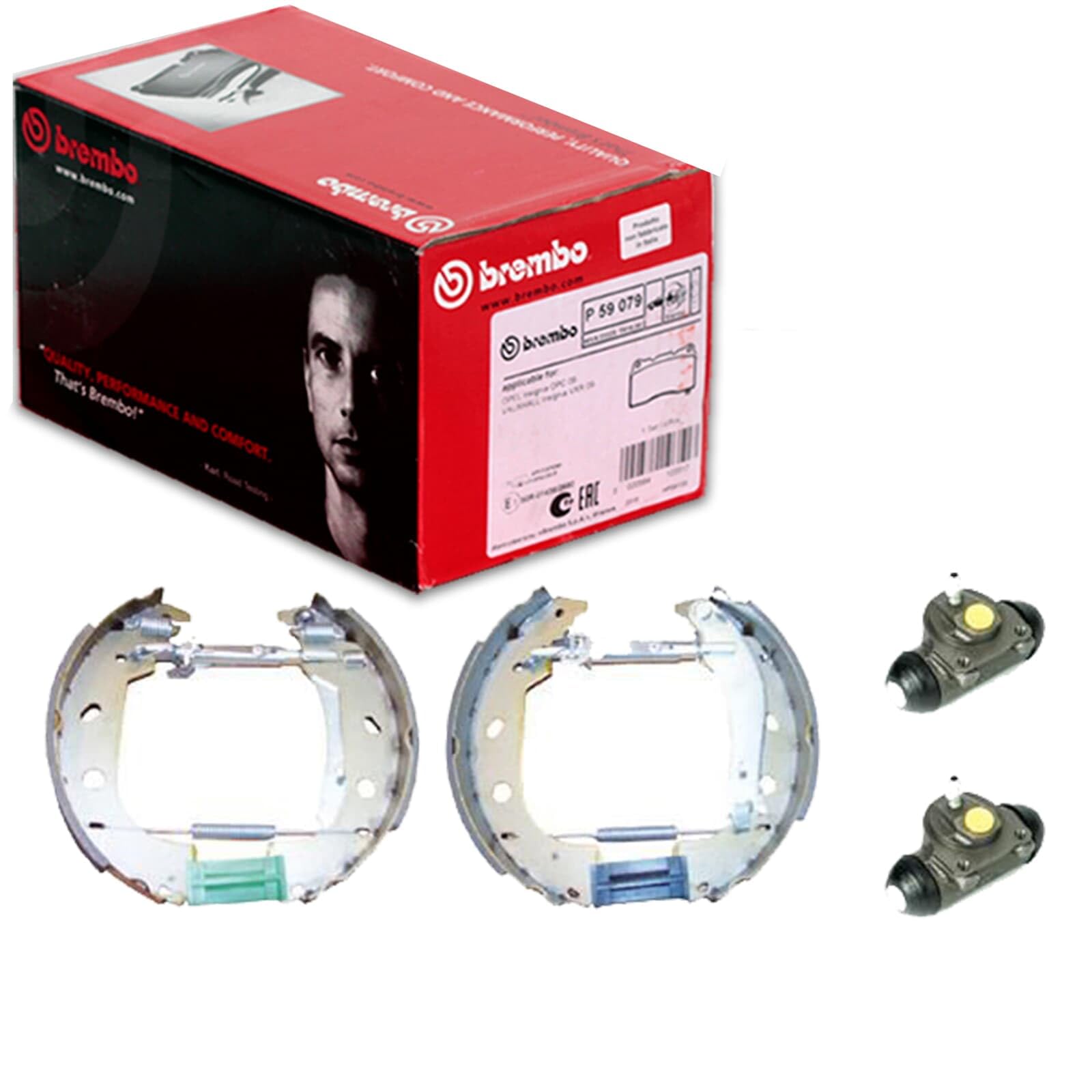 Brembo K 23 045 zestaw szczęk hamulcowych
