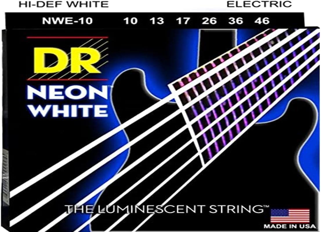 DR Strings HI-DEF NEON Electric Guitar Strings (NWE-10)