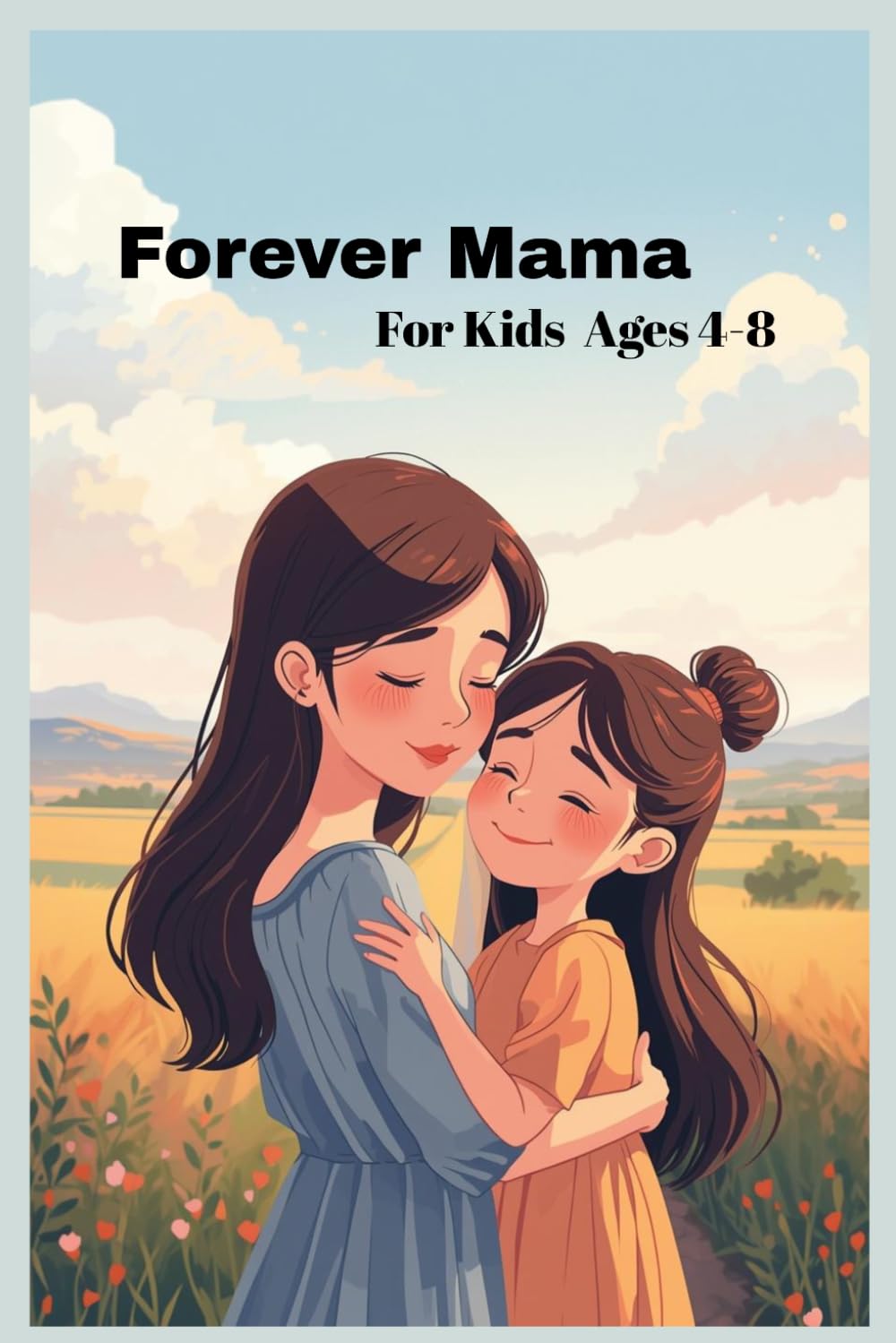 Forever Mama Coloring Book for Kids Ages 4-8: A sweet coloring book to share special moments moms - daughters