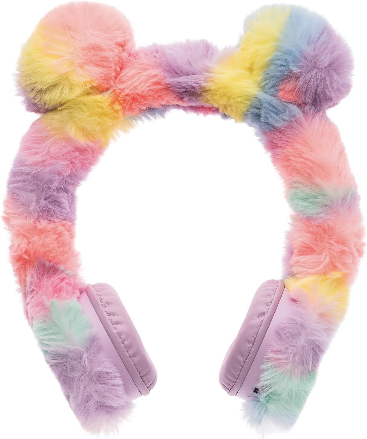Fuzzy Pastel On-Ear Bluetooth Headphones